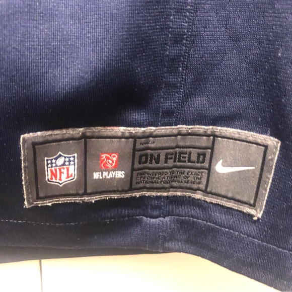 Nike On Field NFL Player Seattle Seahawks#3 Wilson Women's Blue Authentic Jersey - Picture 11 of 12